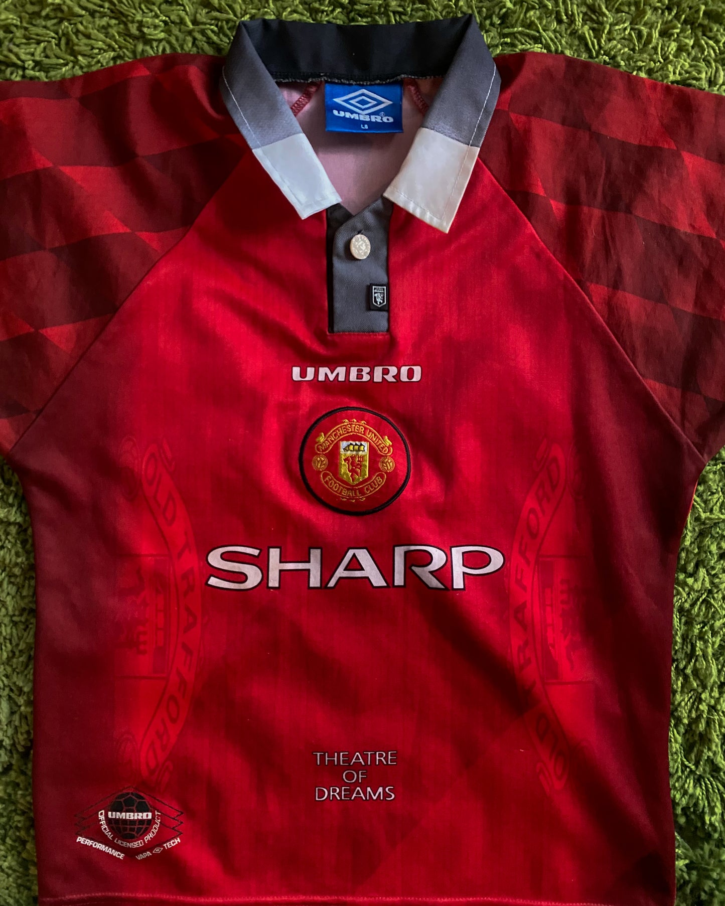 MANCHESTER UNITED - 1997/1998 - HOME KIT - XS