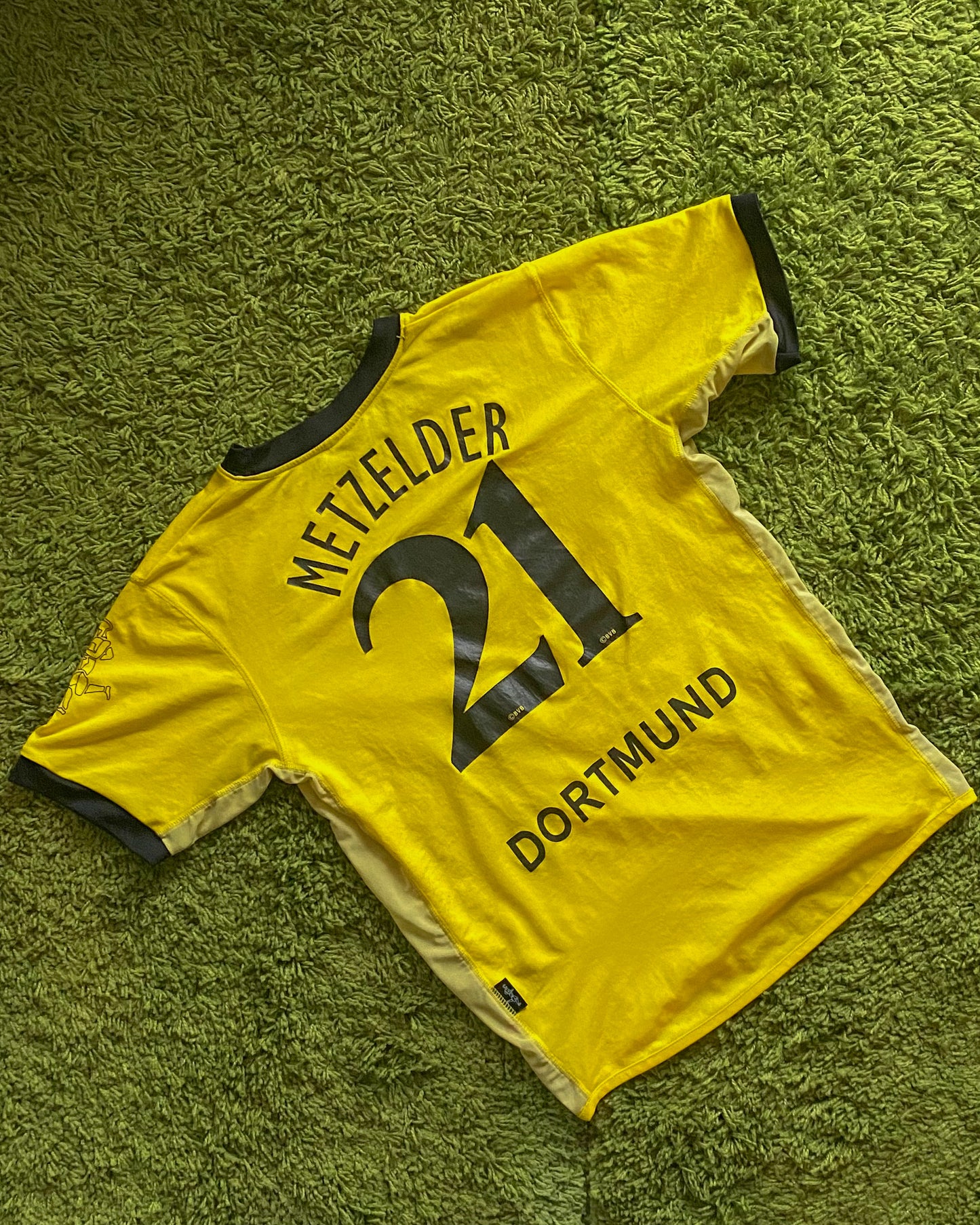 BORUSSIA DORTMUND - METZELDER - 2003/2004 - HOME KIT - XS