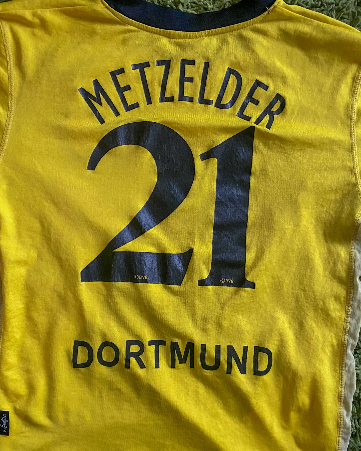 BORUSSIA DORTMUND - METZELDER - 2003/2004 - HOME KIT - XS