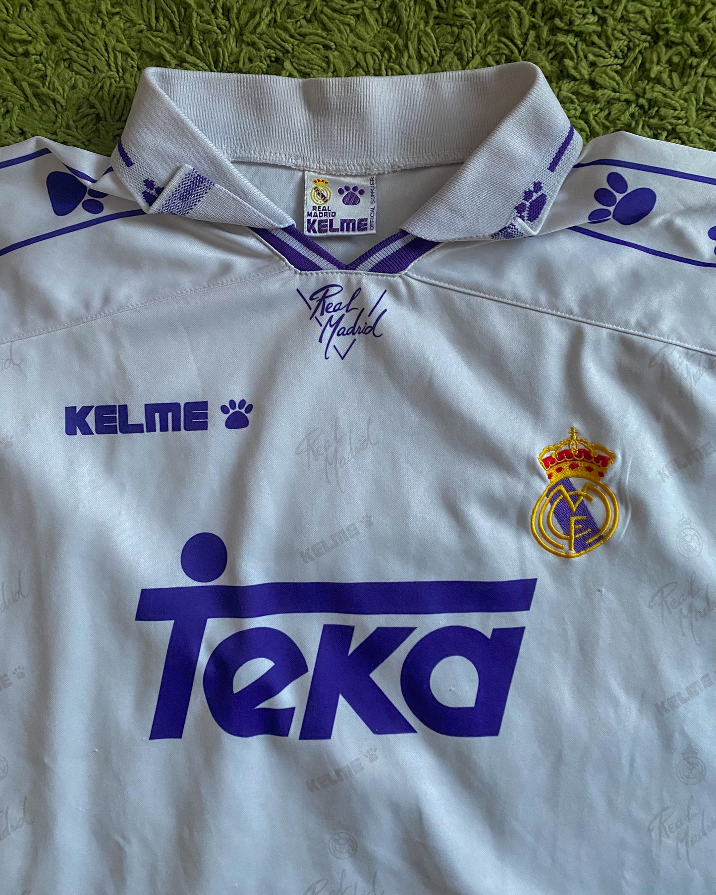 REAL MADRID - 1994/1996 - HOME KIT - L