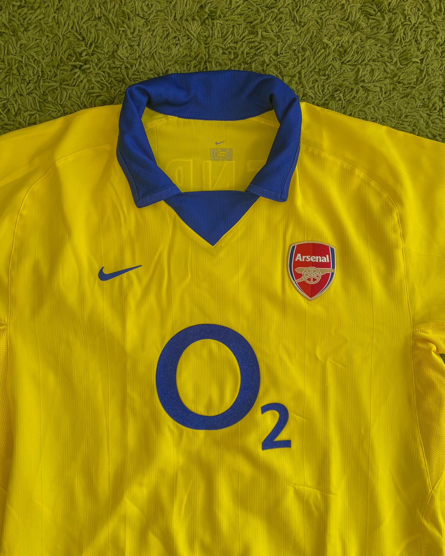 ARSENAL FC - 2003/2004 - THIERRY HENRY -AWAY KIT - XL