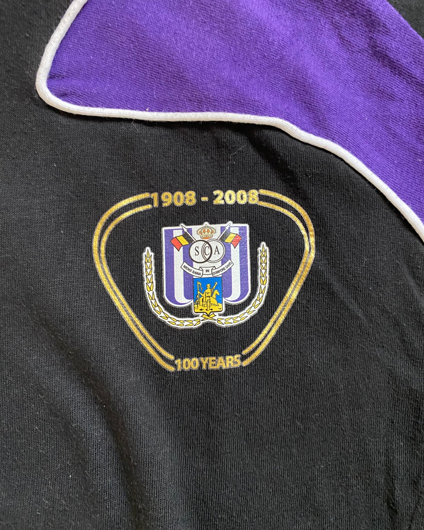 RSC ANDERLECHT - 2008/2009 - CENTENARY T-SHIRT - M