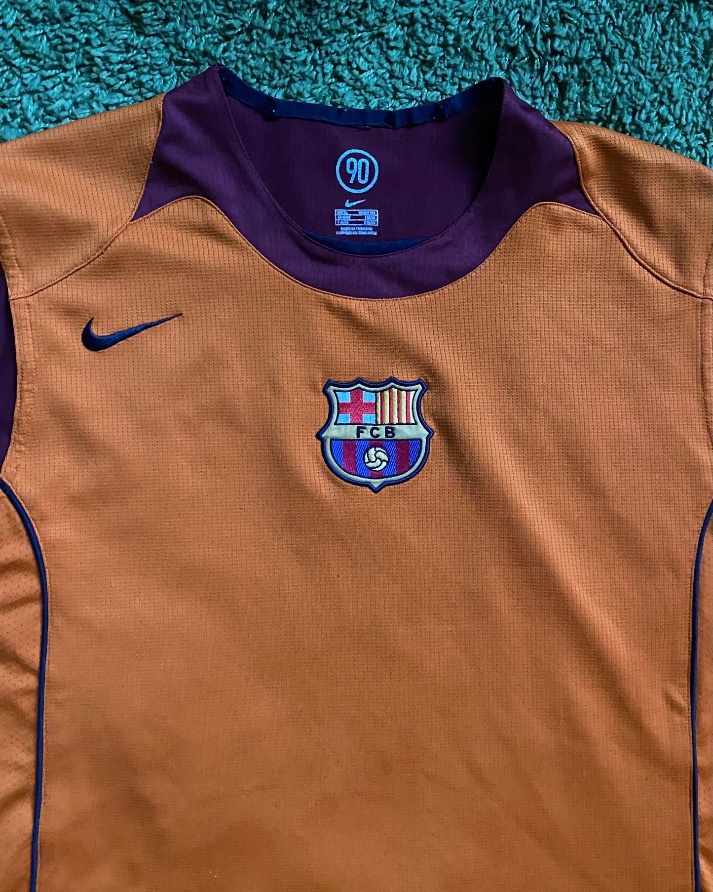 BARCELONA FC - 2004/2005 - SLEEVELESS TRAINING KIT - XL