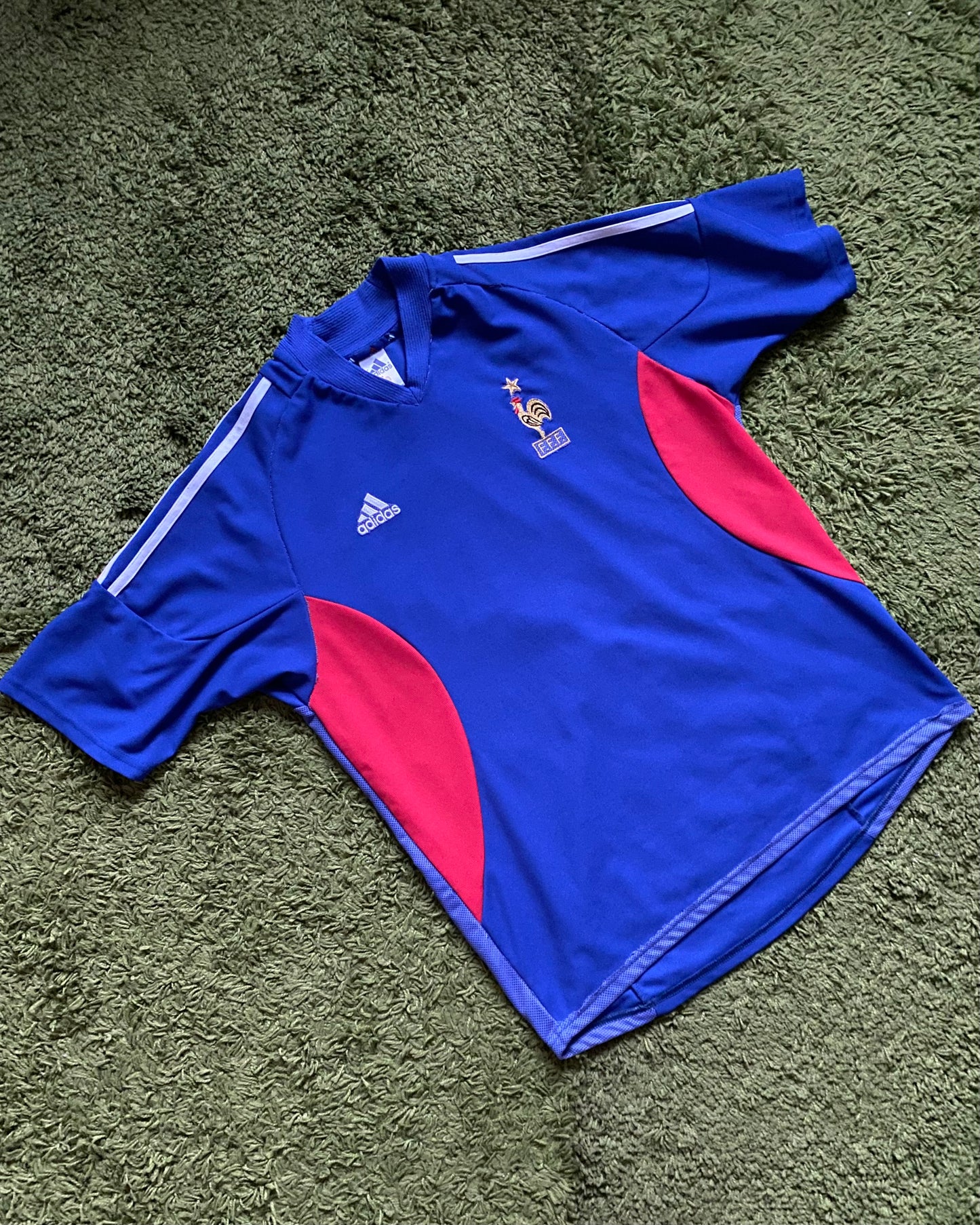 FRANCE - WORLD CUP 2002 - HOME KIT - L