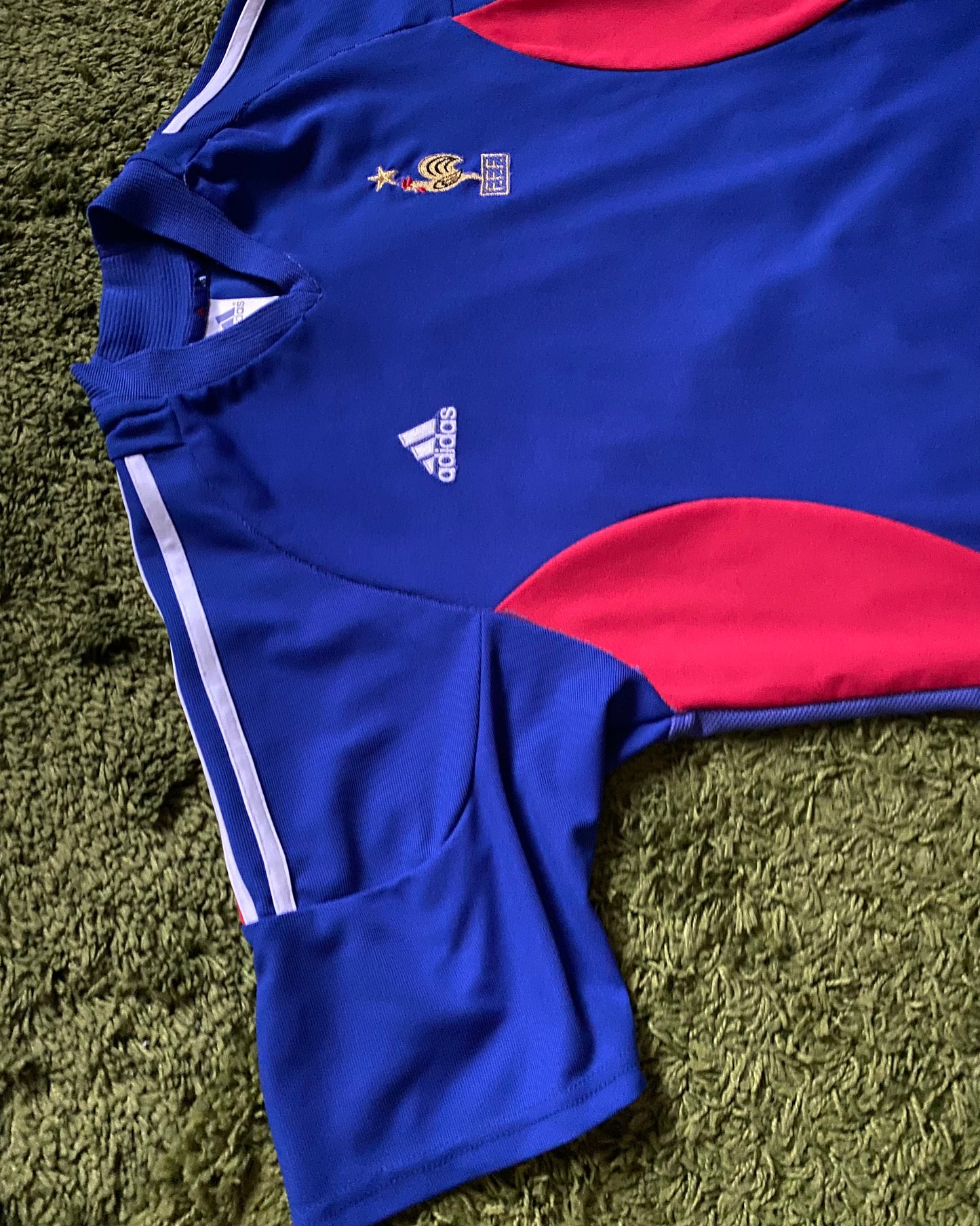 FRANCE - WORLD CUP 2002 - HOME KIT - L