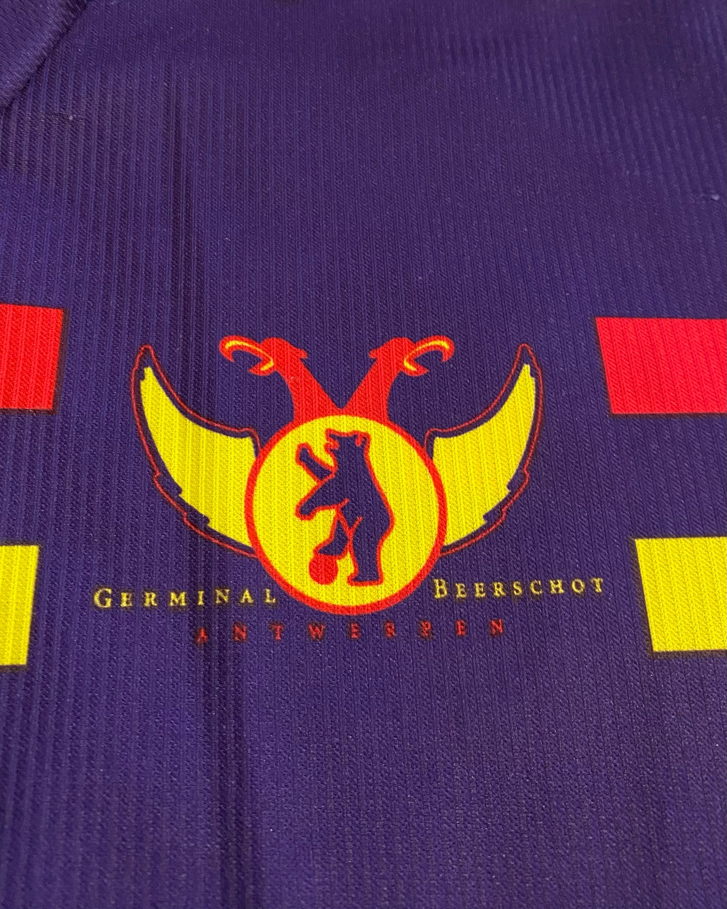 GERMINAL BEERSCHOT - 1998/1999 - HOME KIT - FANVERSION - L