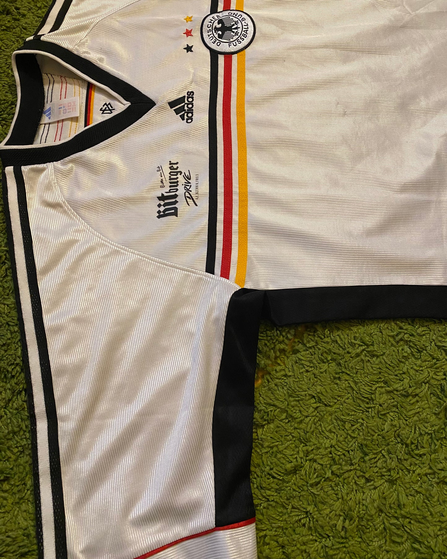 GERMANY - WORLD CUP 1998 - HOME KIT - L