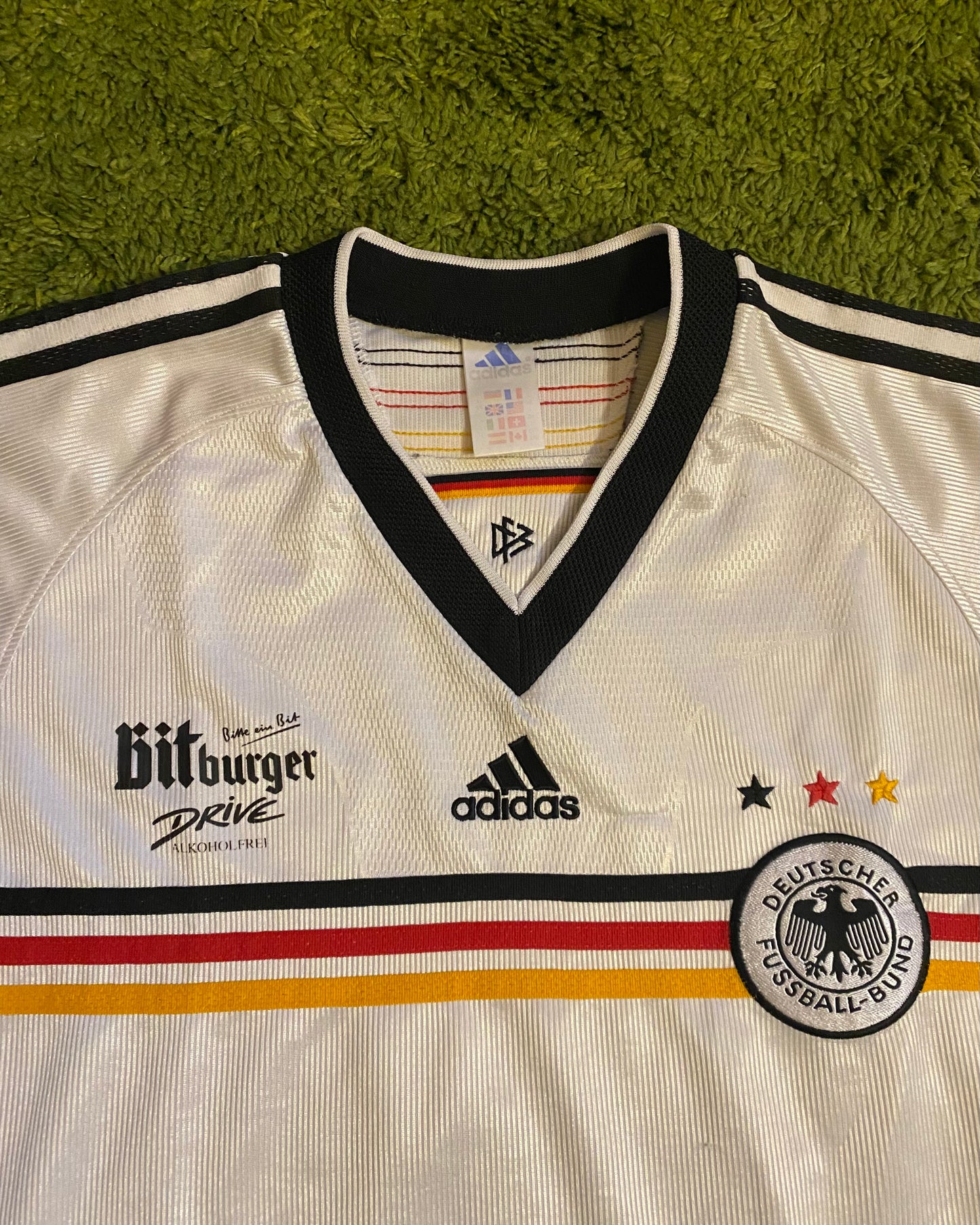 GERMANY - WORLD CUP 1998 - HOME KIT - L