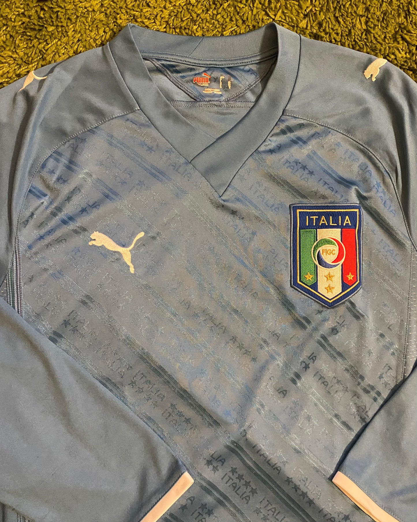 ITALY - CONFEDERATIONS CUP 2009 - HOME KIT - LONGSLEEVE - XL