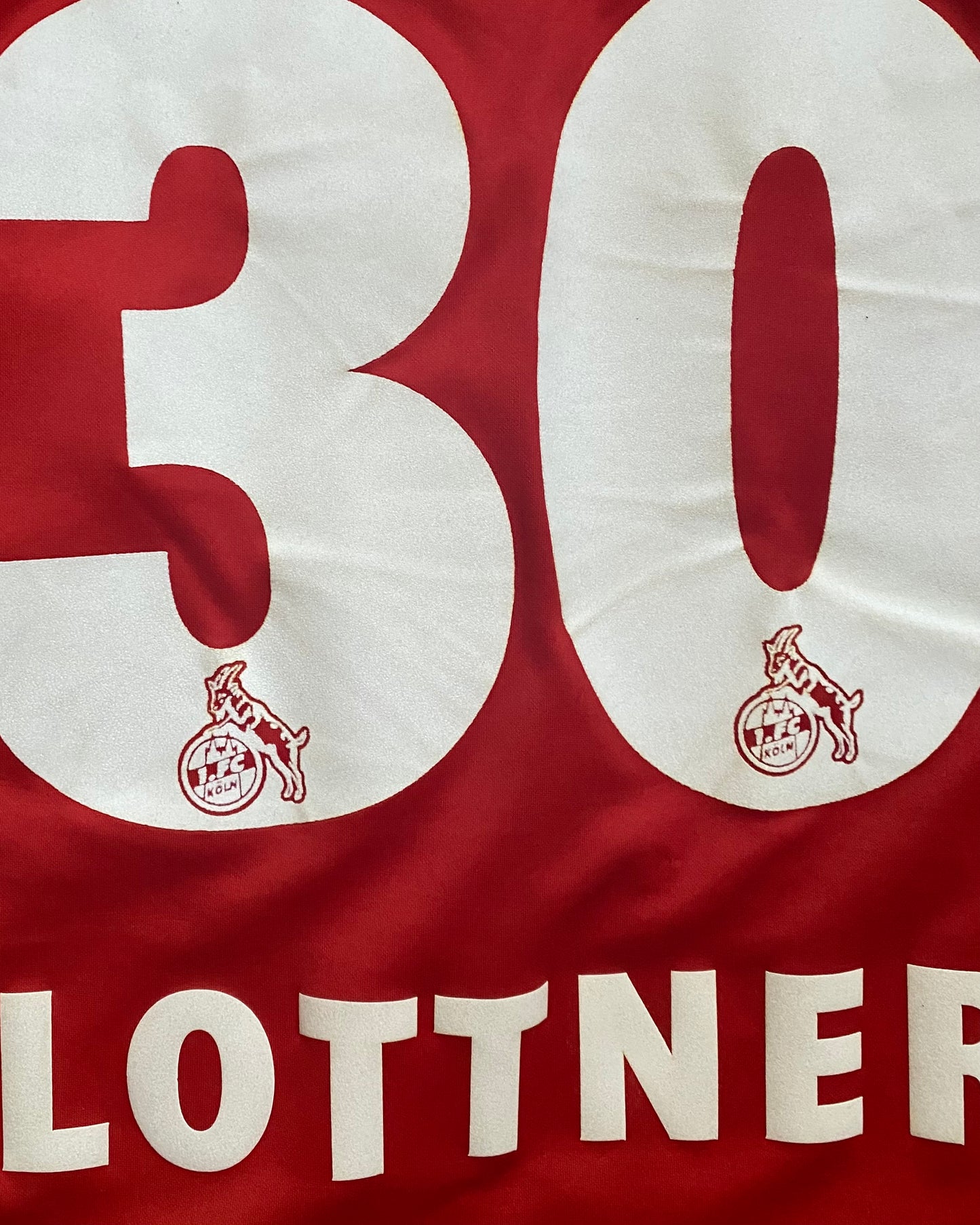 1.FC KOLN - 2001/2002 - LOTTNER - HOME KIT - XL