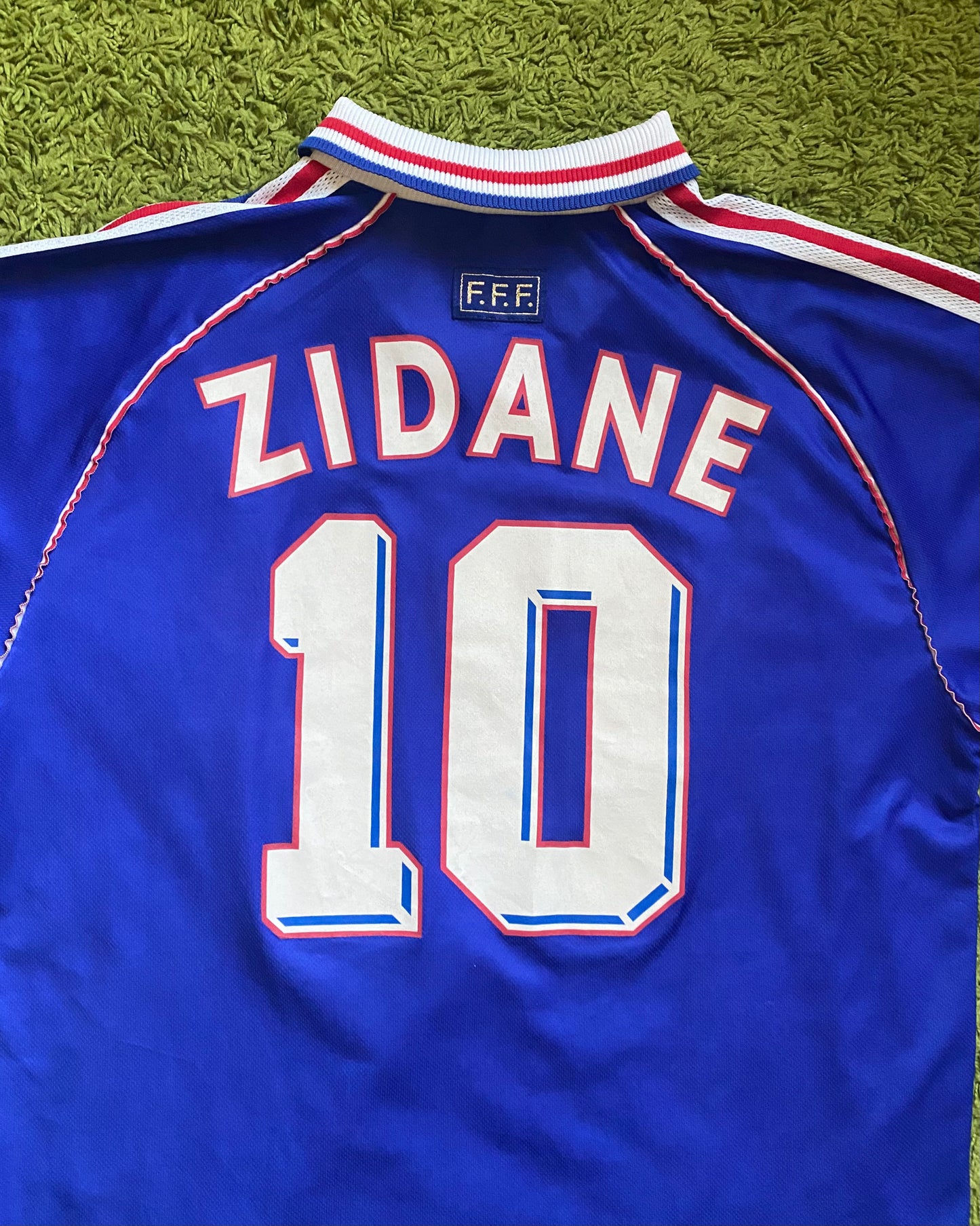 FRANCE - WORLD CUP 1998 - ZIDANE - HOME KIT - XL