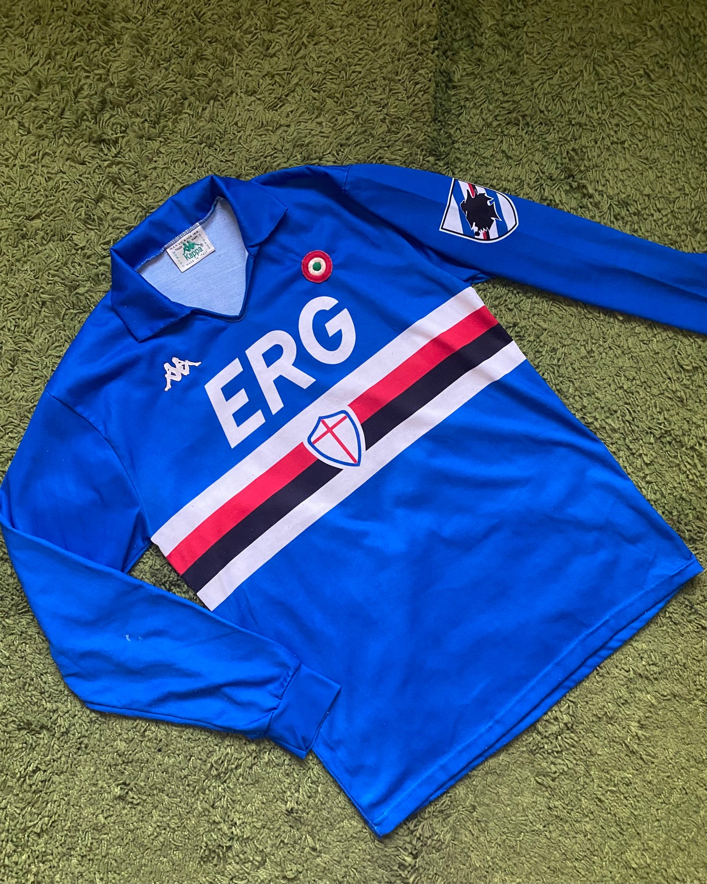 SAMPDORIA FC - 1988/1989 - MATCH WORN - PIETRO VIERCHOWOD - XL