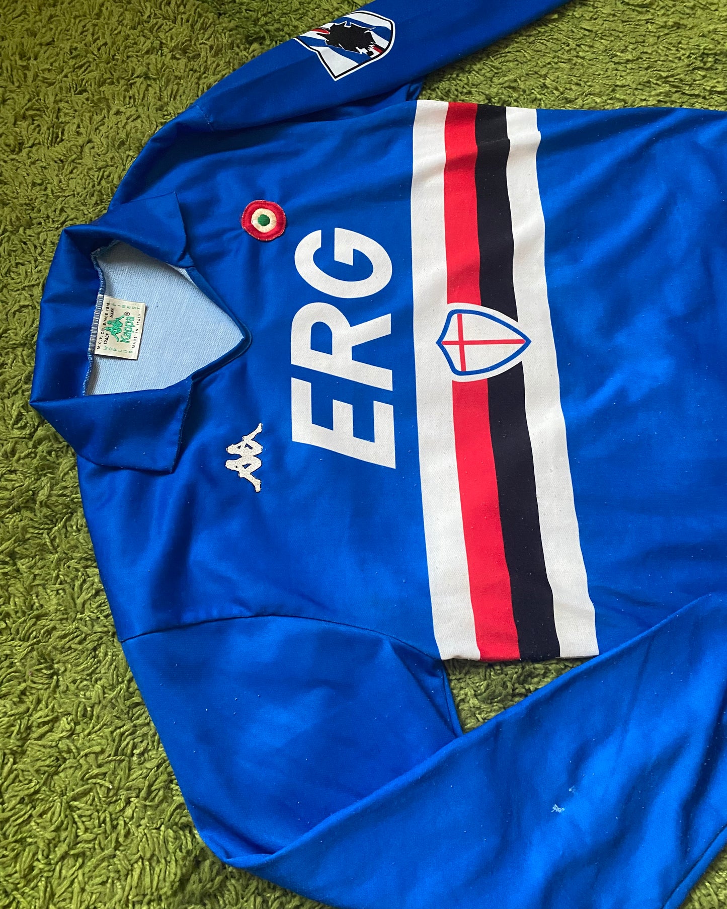 SAMPDORIA FC - 1988/1989 - MATCH WORN - PIETRO VIERCHOWOD - XL