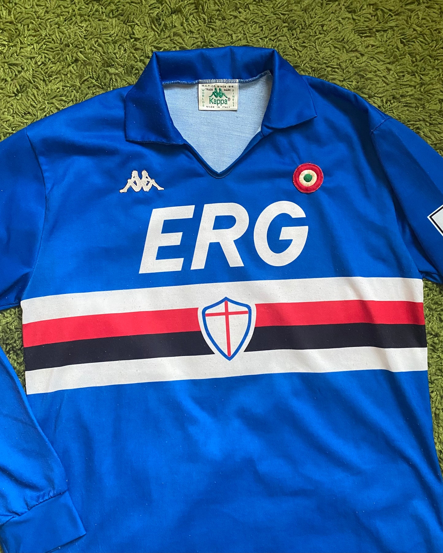 SAMPDORIA FC - 1988/1989 - MATCH WORN - PIETRO VIERCHOWOD - XL