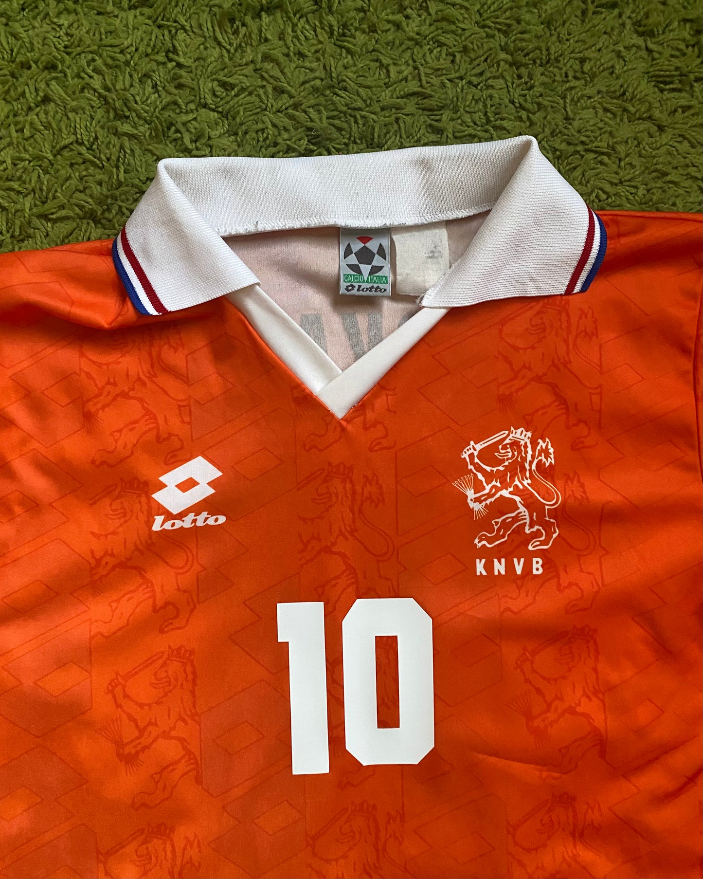 NETHERLANDS - WORLD CUP 1994 - BERGKAMP - HOME KIT - M/L