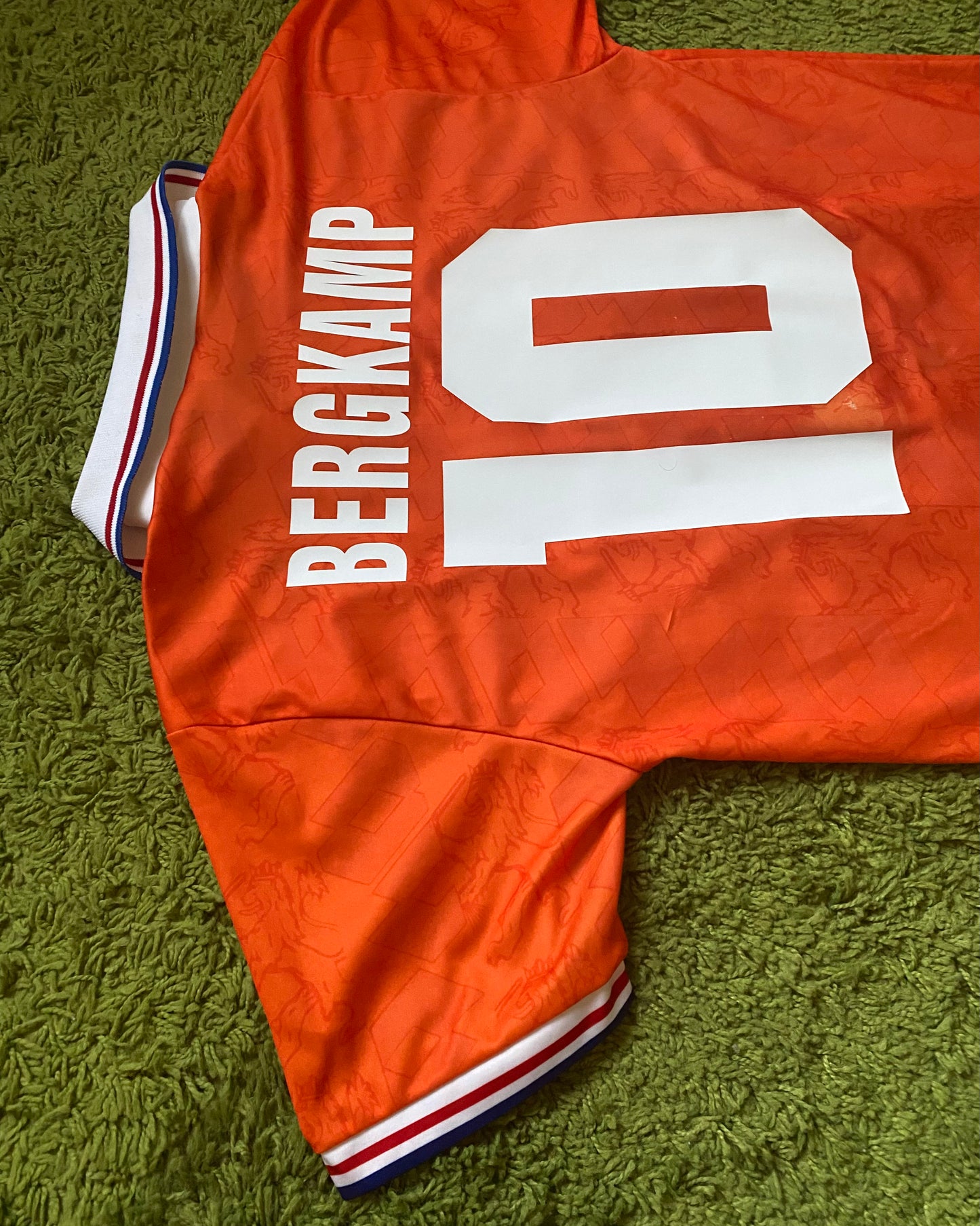 NETHERLANDS - WORLD CUP 1994 - BERGKAMP - HOME KIT - M/L