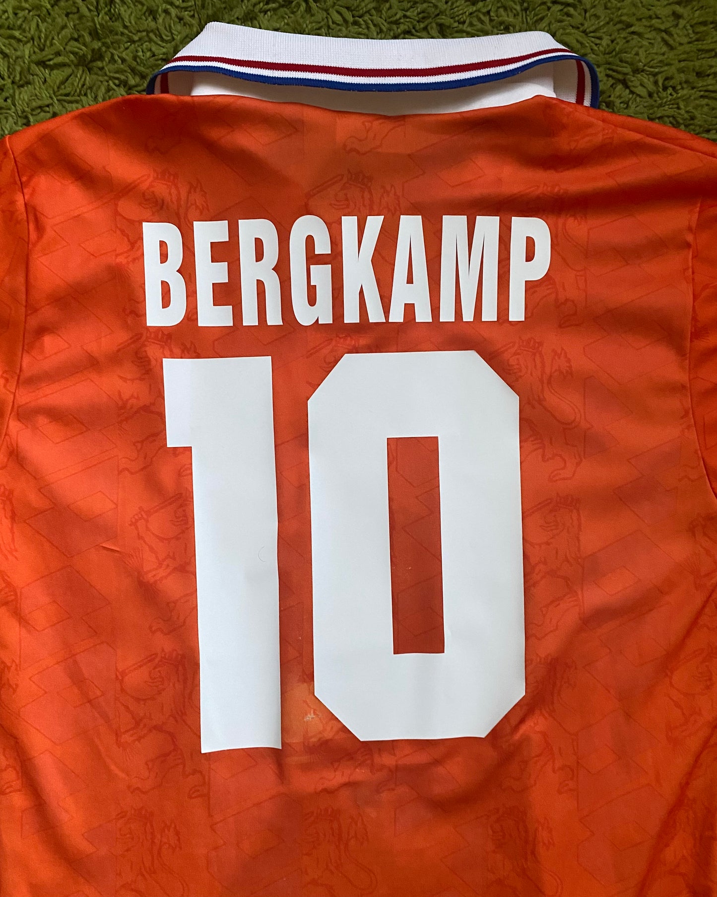 NETHERLANDS - WORLD CUP 1994 - BERGKAMP - HOME KIT - M/L