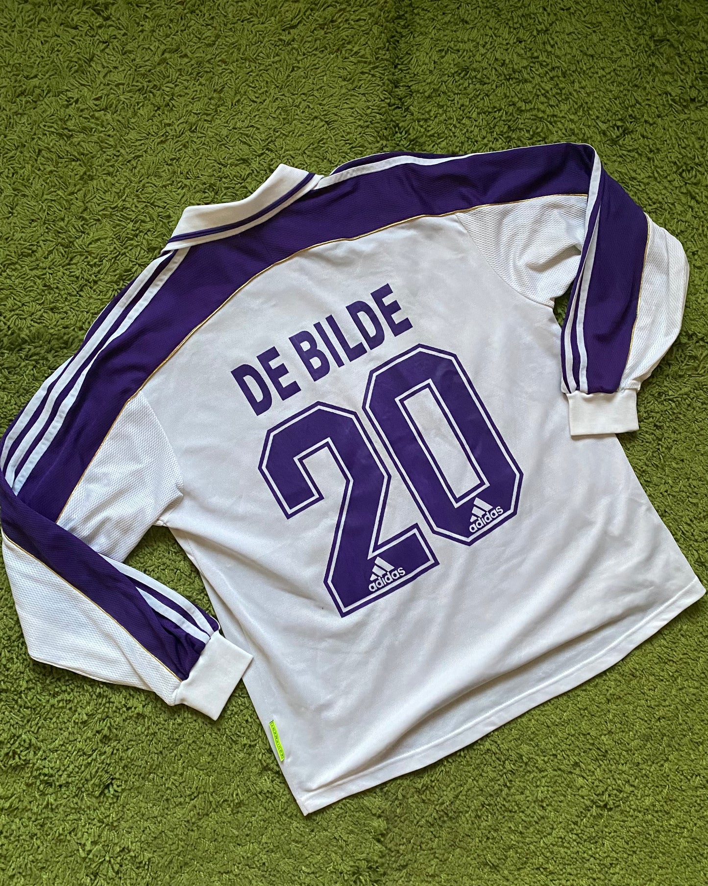 RSC ANDERLECHT - 2000/2001 - PLAYER ISSUED/MATCH WORN - DE BILDE - XL