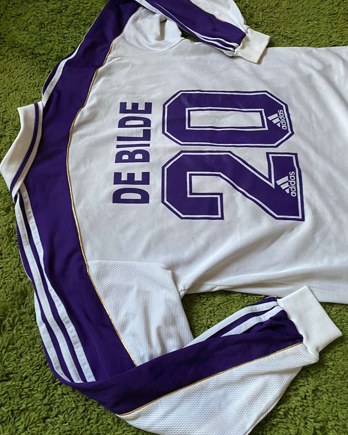 RSC ANDERLECHT - 2000/2001 - PLAYER ISSUED/MATCH WORN - DE BILDE - XL