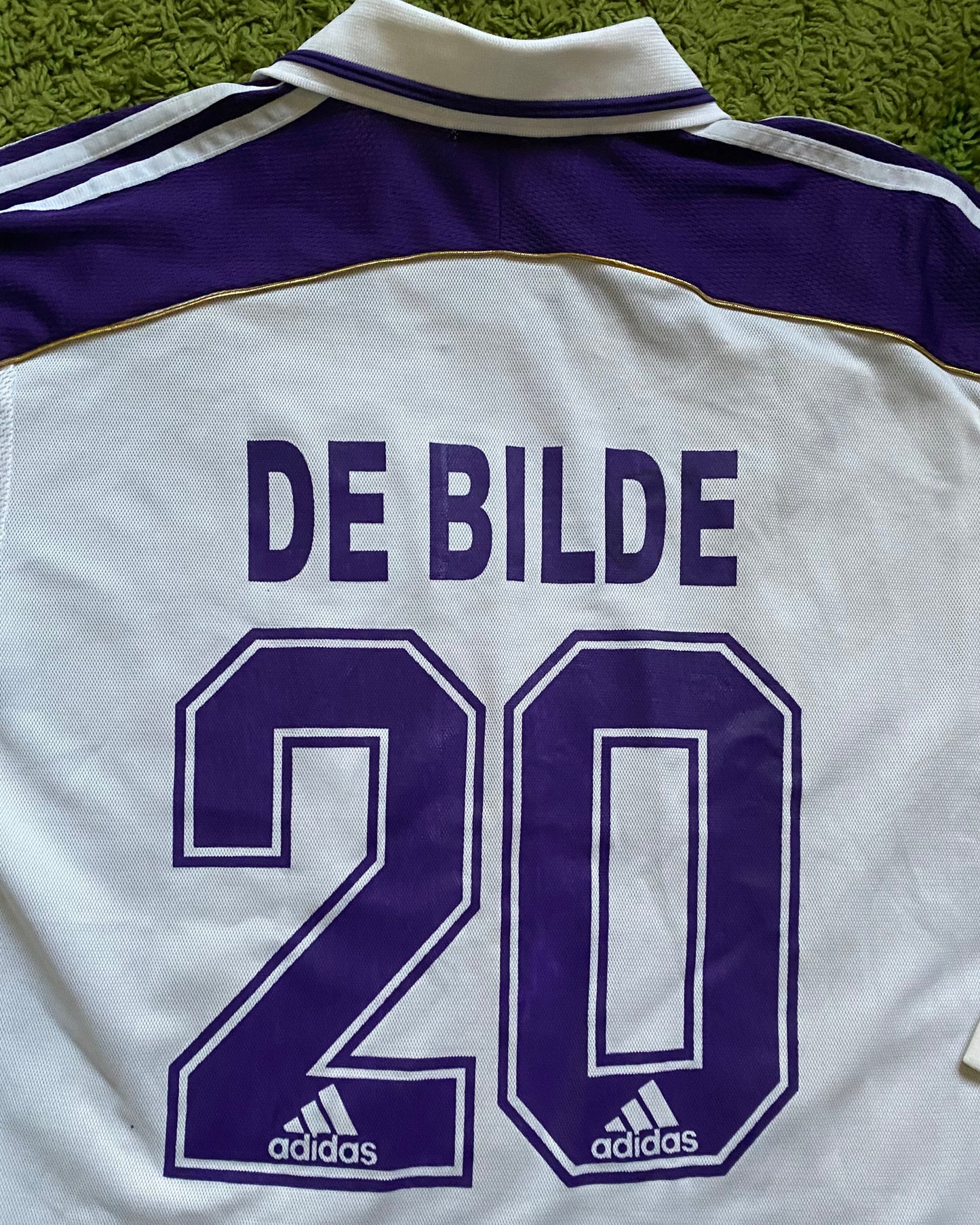 RSC ANDERLECHT - 2000/2001 - PLAYER ISSUED/MATCH WORN - DE BILDE - XL