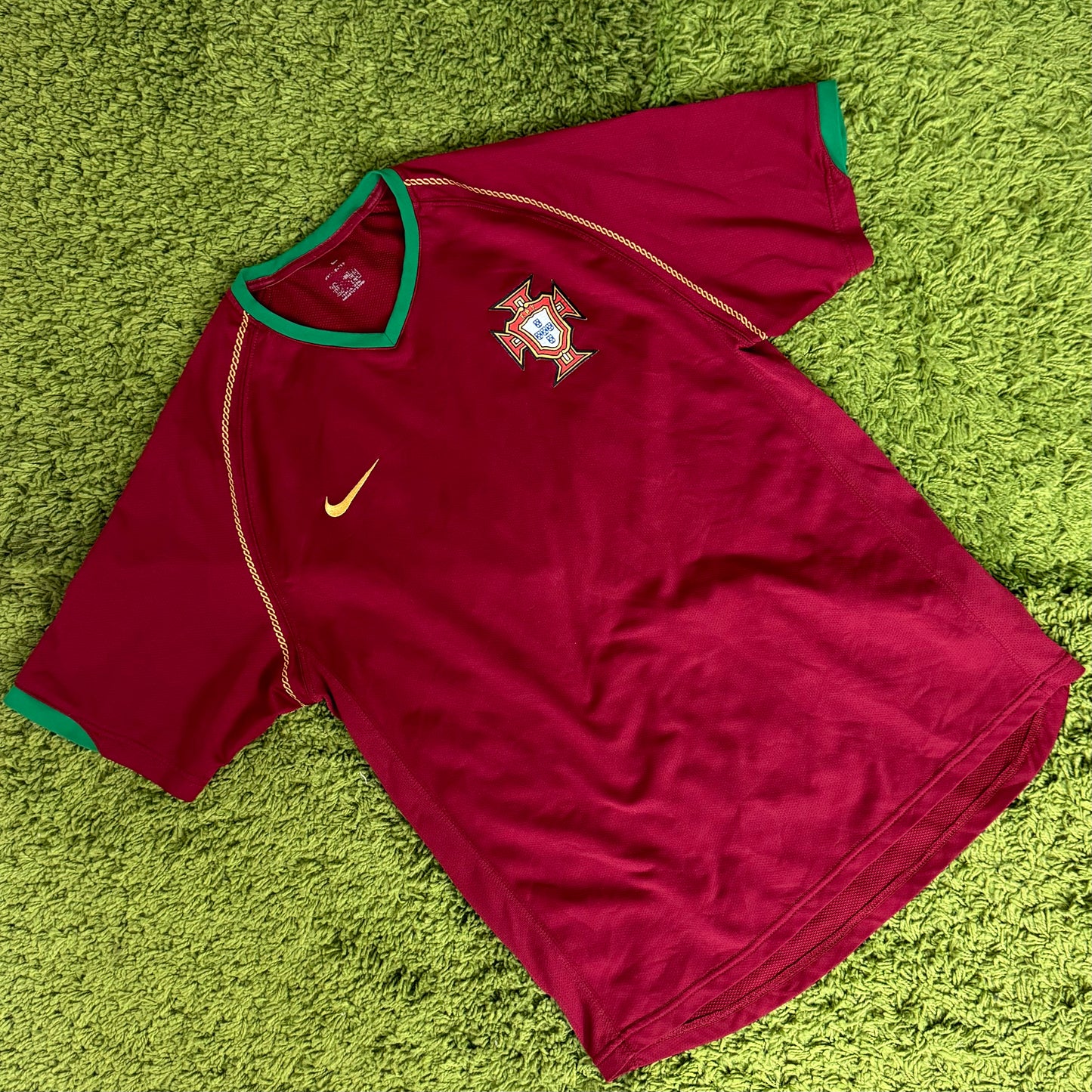 PORTUGAL - WORLD CUP 2006 - HOME KIT - M