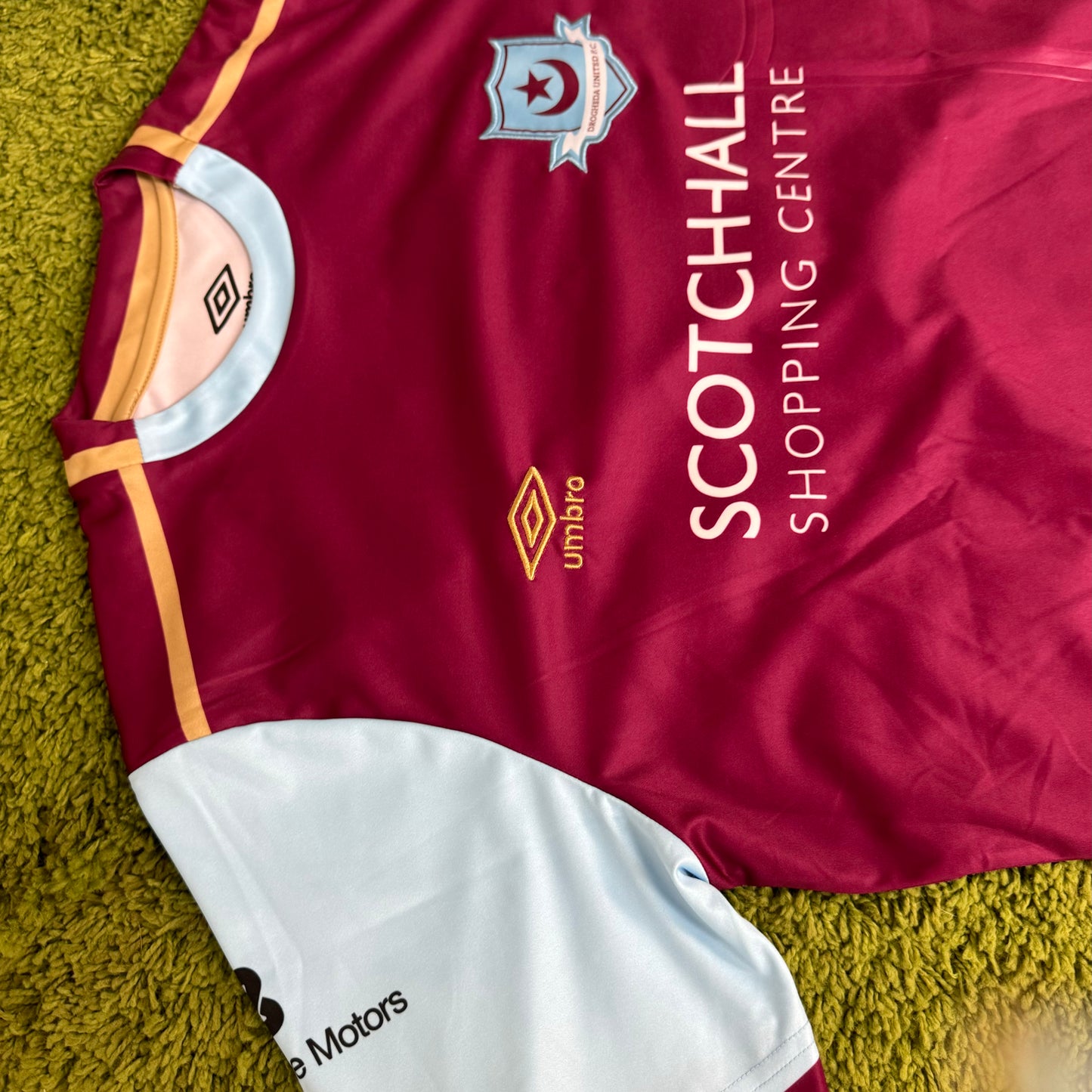 DROGHEDA UNITED FC - 2020/2021 - HOME KIT - L