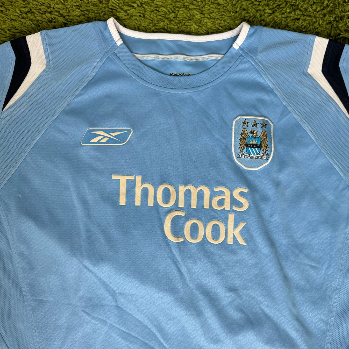 MANCHESTER CITY - 2005/2006 - HOME KIT - XL